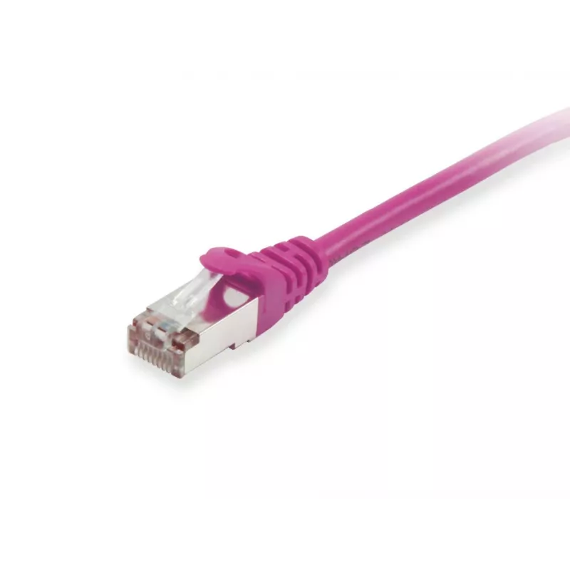 Equip Cat.6A S/FTP Patch Cable, Purple, 1.0m, 1 m, Cat6a, S/FTP (S-STP), RJ-45, RJ-45, Purple