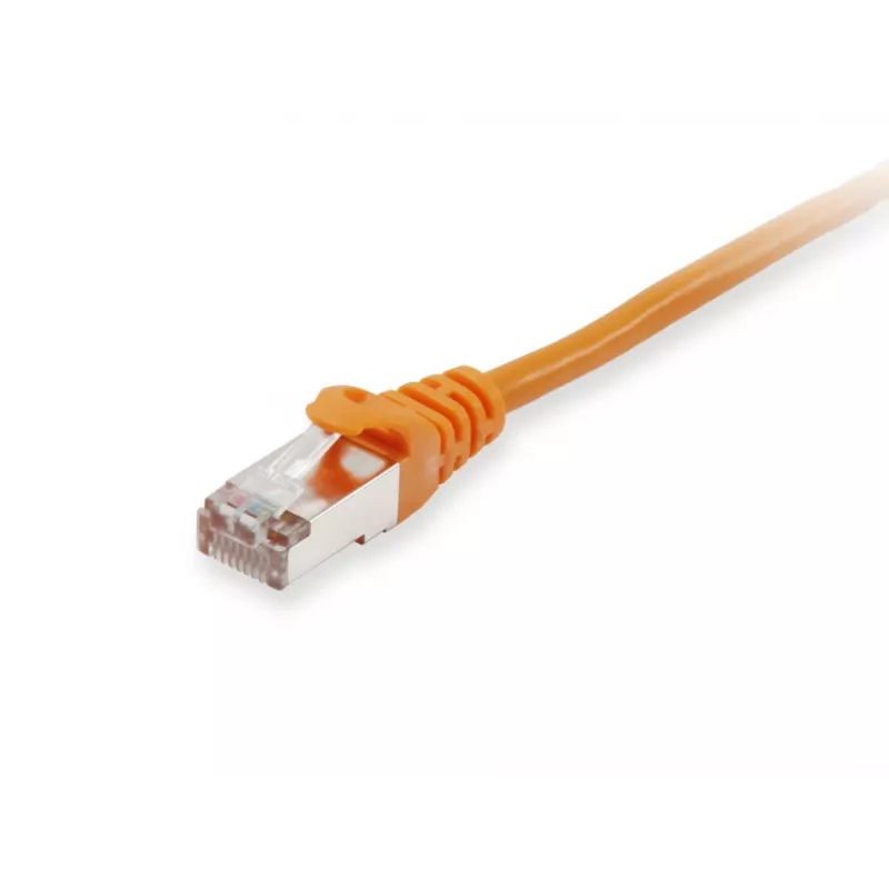 Equip Cat.6 S/FTP Patch Cable, 5.0m, Orange, 5 m, Cat6, S/FTP (S-STP), RJ-45, RJ-45, Orange