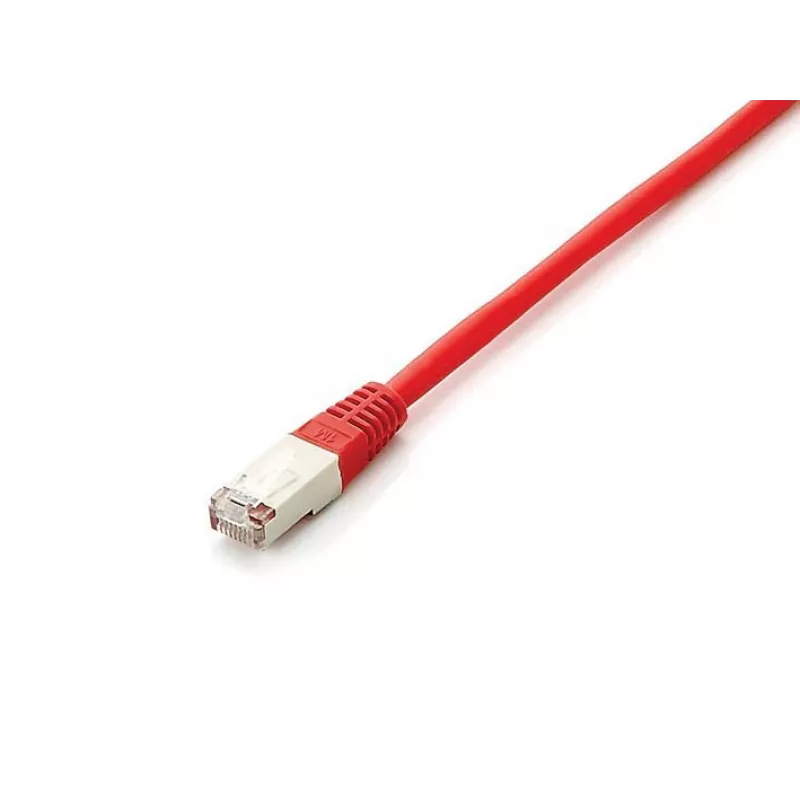Equip Cat.6A Platinum S/FTP Patch Cable, 0.5m, Red, 0.5 m, Cat6a, S/FTP (S-STP), RJ-45, RJ-45, Red