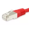 Equip Cat.6A Platinum S/FTP Patch Cable, 0.5m, Red, 0.5 m, Cat6a, S/FTP (S-STP), RJ-45, RJ-45, Red