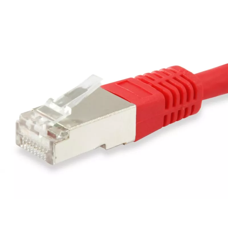 Equip Cat.6A Platinum S/FTP Patch Cable, 0.5m, Red, 0.5 m, Cat6a, S/FTP (S-STP), RJ-45, RJ-45, Red