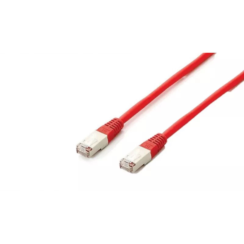 Network Cable Equip Cat.6A Platinum S/FTP RJ-45 10m Red