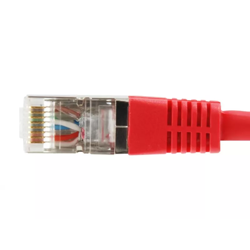 Network Cable Equip Cat.6A Platinum S/FTP RJ-45 15m Red