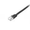 Network Cable Equip Cat.6A U/FTP Flat Patch Cable RJ-45 3.0m Black