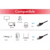 Patch Cable Equip Cat.6A RJ-45 U/UTP 5m Black