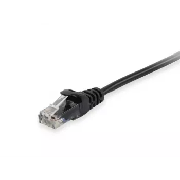 Network Cable Equip Cat.6A U/UTP Patch Cable RJ-45 Cat6a 1m Black