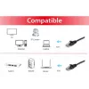 Equip Cat.6A U/UTP Patch Cable, 0.15m, Black, 0.15 m, Cat6a, U/UTP (UTP), RJ-45, RJ-45, Black