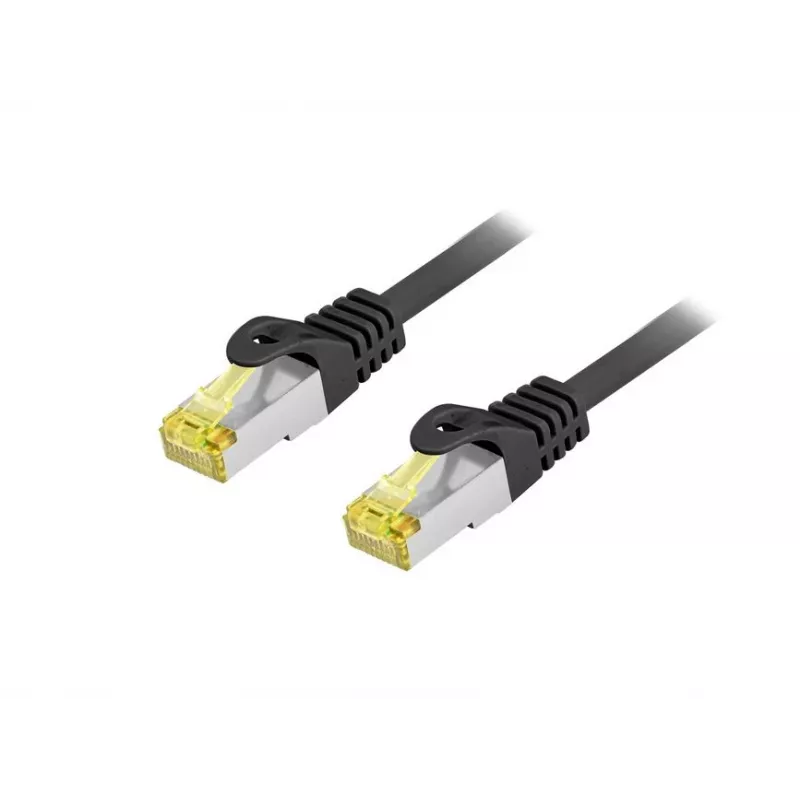 Outdoor Patch Cable EQUIP Cat.6A S/FTP 1.0 m RJ-45 — Black