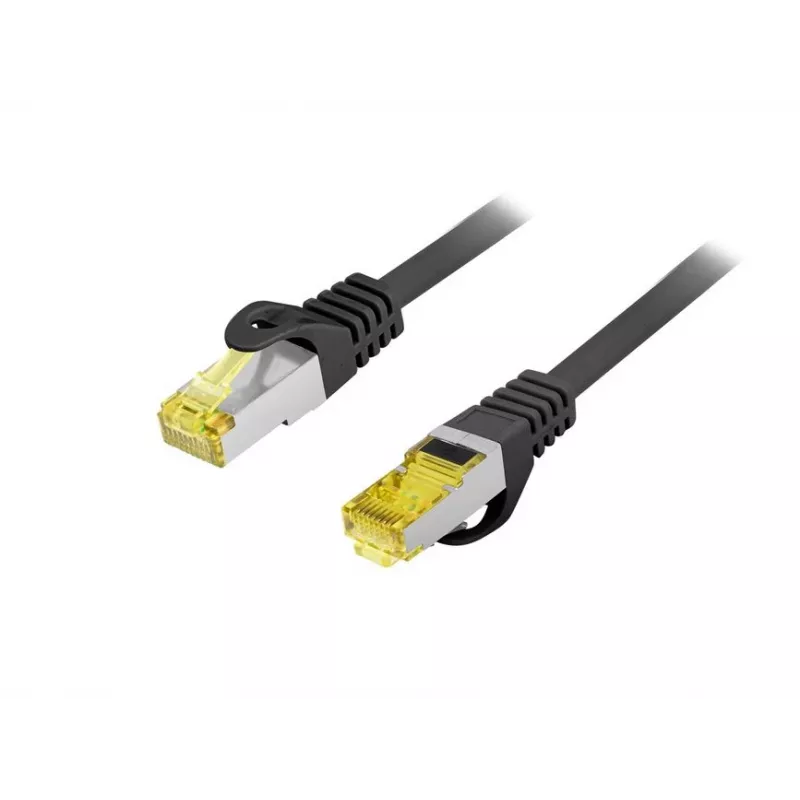 Outdoor Patch Cable EQUIP Cat.6A S/FTP 1.0 m RJ-45 — Black