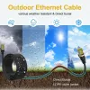 Outdoor Patch Cable EQUIP Cat.6A S/FTP 1.0 m RJ-45 — Black