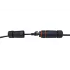 Equip Cat.6A S/FTP Outdoor Patch Cable, 1.5m, Black, 1.5 m, Cat6a, S/FTP (S-STP), RJ-45, RJ-45, Black