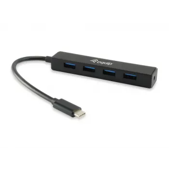 Equip 128954 interface hub USB 3.2 Gen 1 (3.1 Gen 1) Type-C 5000 Mbit/s Black