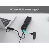 USB Hub Equip 7-Port USB 3.2 Gen 1 Hub with Power Adapter