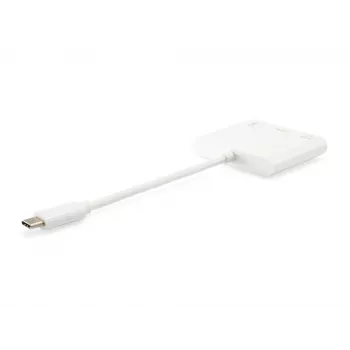 USB Type C to HDMI Female/USB A Female/PD Adapter Equip 133461