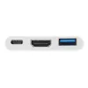 USB Type C to HDMI Female/USB A Female/PD Adapter Equip 133461