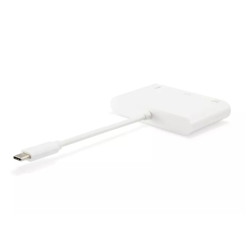 USB Type C to VGA Female/USB A Female/PD Adapter Equip 133462