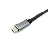 Equip USB-C 4 in 1 Dual HDMI Adapter, USB 3.2 Gen 1 (3.1 Gen 1) Type-C, Silver, 4K Ultra HD, 30 Hz, HDMI, Aluminium