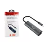 Equip USB-C to RJ45 Gigabit Network + PD Adapter USB Type-C 100W