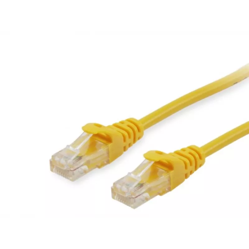 Patch Cable Equip Cat.6 U/UTP RJ-45 0.25m Yellow