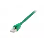 Equip Cat 8.1 S/FTP (PIMF) Patch Cable, LSOH, 3.0m, Green, 3 m, Cat8.1, S/FTP (S-STP), RJ-45, RJ-45, Green