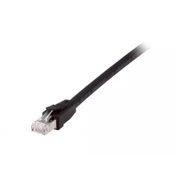 Equip Cat 8.1 S/FTP (PIMF) Patch Cable, LSOH, 1.0m, Black, 1 m, Cat8.1, S/FTP (S-STP), RJ-45, RJ-45, Black