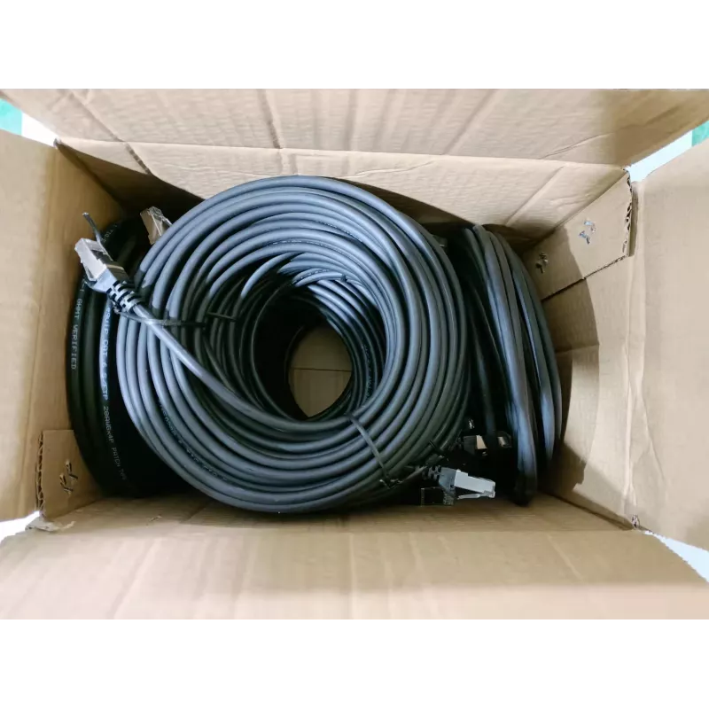 Equip Cat.6 S/FTP Patch Cable, 3.0m, Black, 50pcs/set