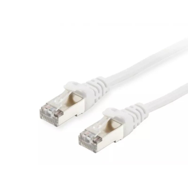 Equip Cat.6 S/FTP Patch Cable, 0.5m, White, 60pcs/set, 0.5 m, Cat6, S/FTP (S-STP), RJ-45, RJ-45, White