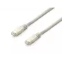 Equip Cat.6A Platinum S/FTP Patch Cable, Grey, 5.0m, 5pcs/set
