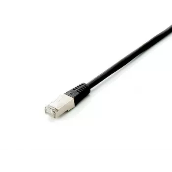 Equip Cat.6A Platinum S/FTP Patch Cable, Black, 0.25m , 10pcs/set