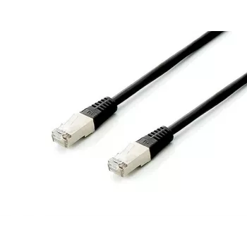 Equip Cat.6A Platinum S/FTP Patch Cable, Black, 0.25m , 10pcs/set