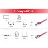 Patch Cable Equip Cat.6 S/FTP RJ-45 0.15m Purple