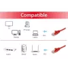 Patch Cable Equip Cat.6 U/UTP RJ-45 0.15m Red