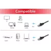 Patch Cable Equip Cat.6 RJ-45 U/UTP 0.15m Black