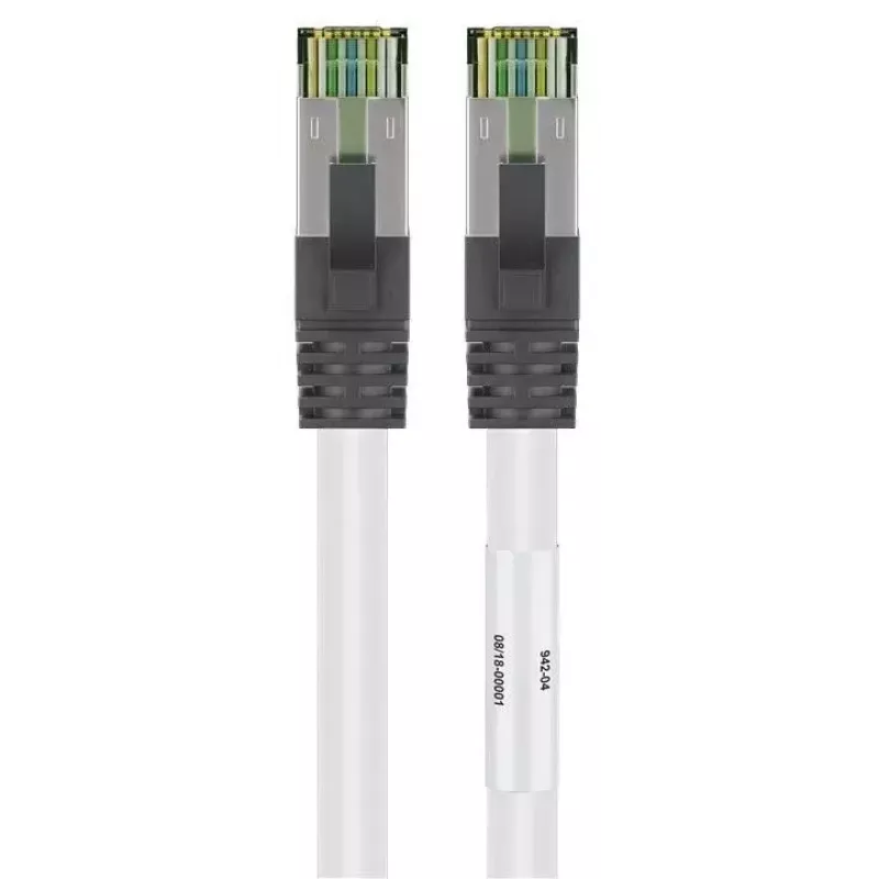 Network Cable Goobay CAT 8.1 Patch Cord RJ-45 Cat8.1 3m White