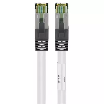 Network Cable Goobay CAT 8.1 Patch Cord RJ-45 Cat8.1 3m White