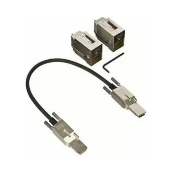 InfiniBand/fibre optic cable Cisco C9200L-STACK-KIT= 0.48 m Black Grey