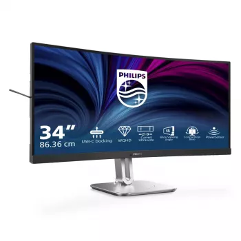 Philips 5000 series 34B2U5600C/00 computer monitor 86.4 cm (34 inch) 3440 x 1440 pixels Dual QHD LCD Grey