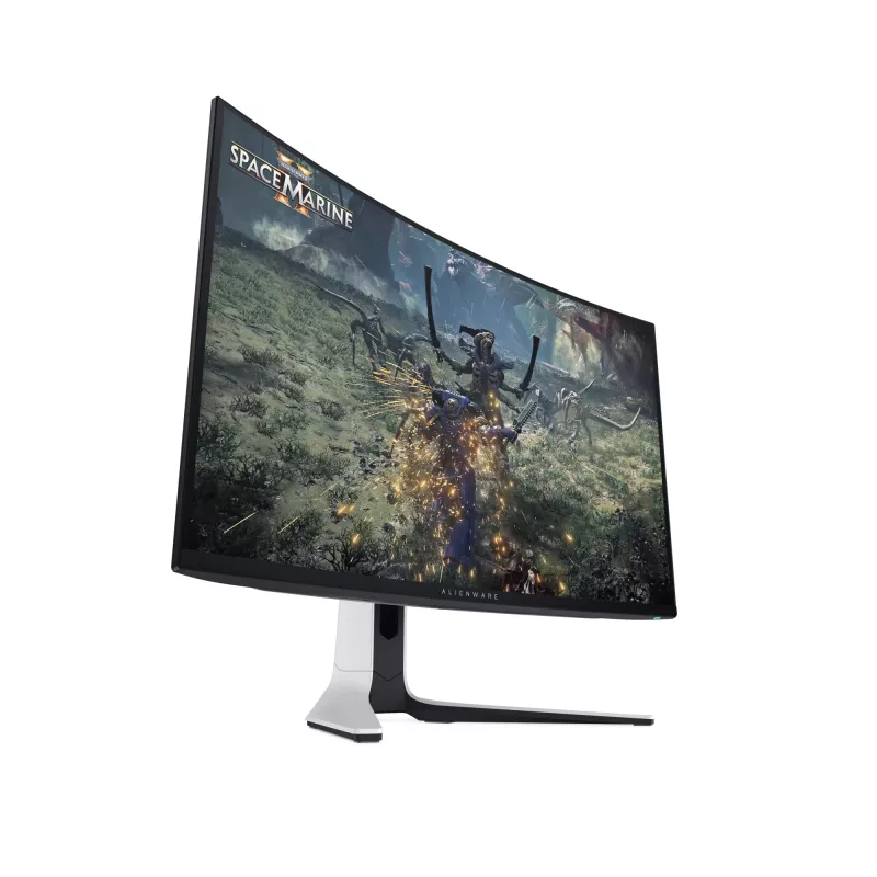 Alienware AW3225QF computer monitor 81.3 cm (32 inch) 3840 x 2160 pixels 4K Ultra HD QD-OLED Black, White