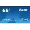 iiyama LH6541UHS-B1AG Signage Display 163.8 cm (64.5 inch) LCD 500 cd/m² 4K Ultra HD Black 24/7