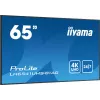 iiyama LH6541UHS-B1AG Signage Display 163.8 cm (64.5 inch) LCD 500 cd/m² 4K Ultra HD Black 24/7