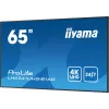 iiyama LH6541UHS-B1AG Signage Display 163.8 cm (64.5 inch) LCD 500 cd/m² 4K Ultra HD Black 24/7
