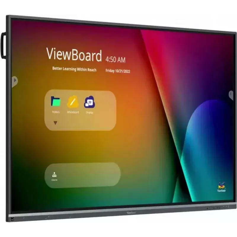 Viewsonic IFP6550-5F interactive whiteboard 165.1 cm (65 inch) 3840 x 2160 pixels Touchscreen Black HDMI