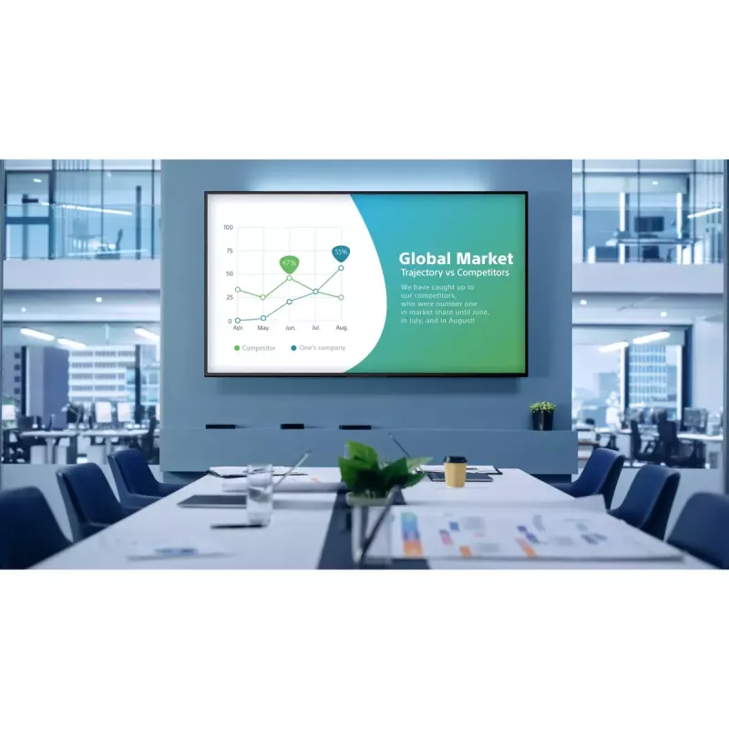 Sony FW-65EZ20L Signage Display Digital signage flat panel 165.1 cm (65 inch) LCD Wi-Fi 350 cd/m² 4K Ultra HD Black Android 16/7