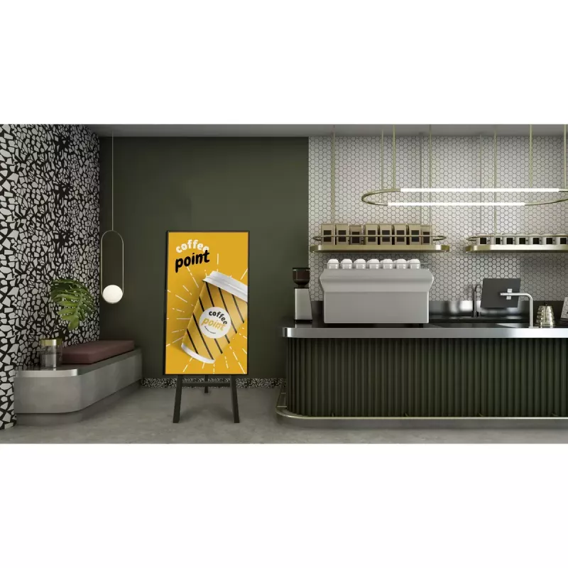 Sony FW-65EZ20L Signage Display Digital signage flat panel 165.1 cm (65 inch) LCD Wi-Fi 350 cd/m² 4K Ultra HD Black Android 16/7