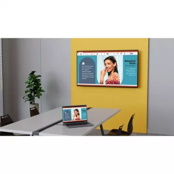 Sony FW-50EZ20L Signage Display Digital signage flat panel 127 cm (50 inch) LED Wi-Fi 350 cd/m² 4K Ultra HD Black Android 16/7