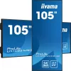 iiyama LH10551UWS-B1AG Signage Display Digital signage flat panel 2.67 m (105 inch) LED 500 cd/m² UltraWide 5K HD Black 24/7
