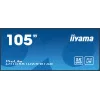 iiyama LH10551UWS-B1AG Signage Display Digital signage flat panel 2.67 m (105 inch) LED 500 cd/m² UltraWide 5K HD Black 24/7