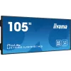 iiyama LH10551UWS-B1AG Signage Display Digital signage flat panel 2.67 m (105 inch) LED 500 cd/m² UltraWide 5K HD Black 24/7