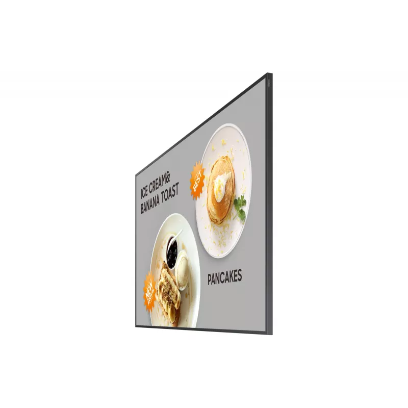 Samsung QM32C Digital signage flat panel 81.3 cm (32 inch) LCD Wi-Fi 400 cd/m² Full HD Black Built-in processor Tizen 24/7