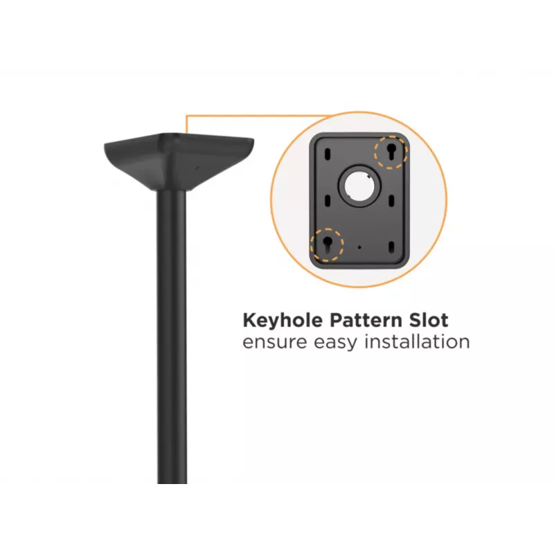Equip 45 inch-55 inch Dual Screen Ceiling Mount